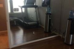 Family gym room mirrors in Brambleton.