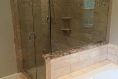 Frameless shower in Ashburn, VA