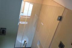 Frameless shower in Reston, Virginia.