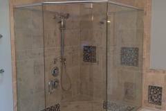 Neo angle, frameless with header in Reston