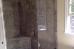 2/3 Neo angle frameless shower in Herndon VA