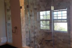 Three Pane; Shower Enclosure Installed In Potomac Crossing.