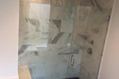 Frameless Shower Door and Panel in DC