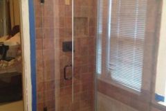 Frameless Shower in Woodbridge - In progress