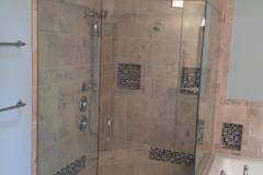 Neo angle, frameless with header in Reston